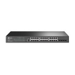 Switch TP-Link 24xRJ45 4XSFP Rack 1U Negro (TL-SG3428)