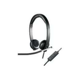 Auric+Micro LOGITECH H650E USB Negro/Plata (981-000519)