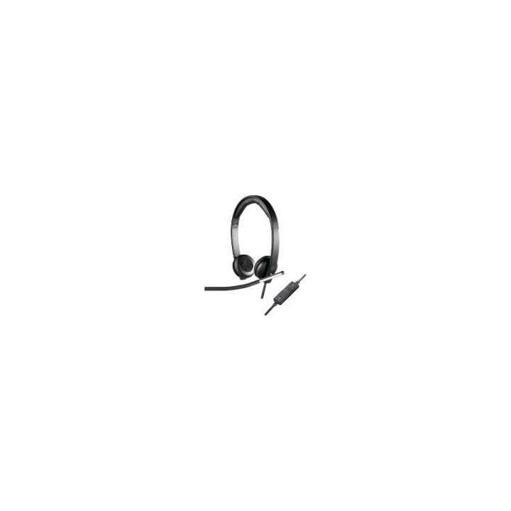 Auric+Micro LOGITECH H650E USB Negro/Plata (981-000519)