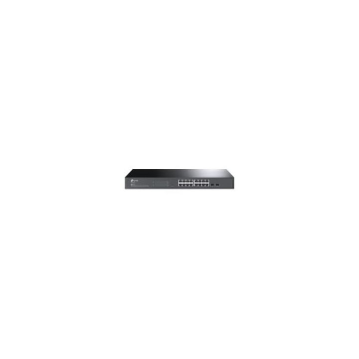Switch TP-Link 16xRJ45 GbE 2xSFP Rack Negro (TL-SG2218)