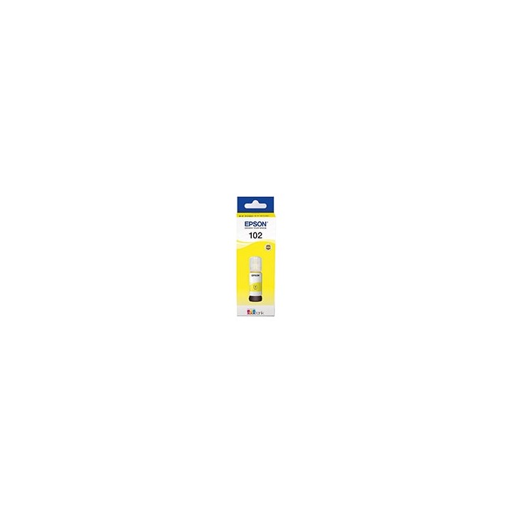 Botella de Tinta Epson 102 Amarillo 70ml (C13T03R440)