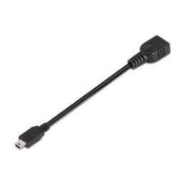 Cable AISENS USB-A/M a Mini USB-B/H 15cm (A101-0033)