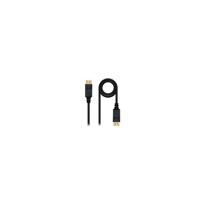 Nanocable DP/M a DP/M Negro 3m (10.15.2303)
