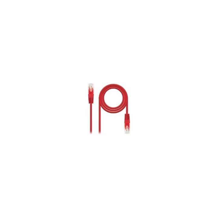 Nanocable RJ45 Cat.6 UTP 0.3m Rojo (10.20.0400-L30-R)