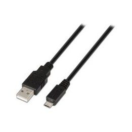 Cable AISENS USB-A/M a MicroUSB-B/M 3m Negro(A101-0029)