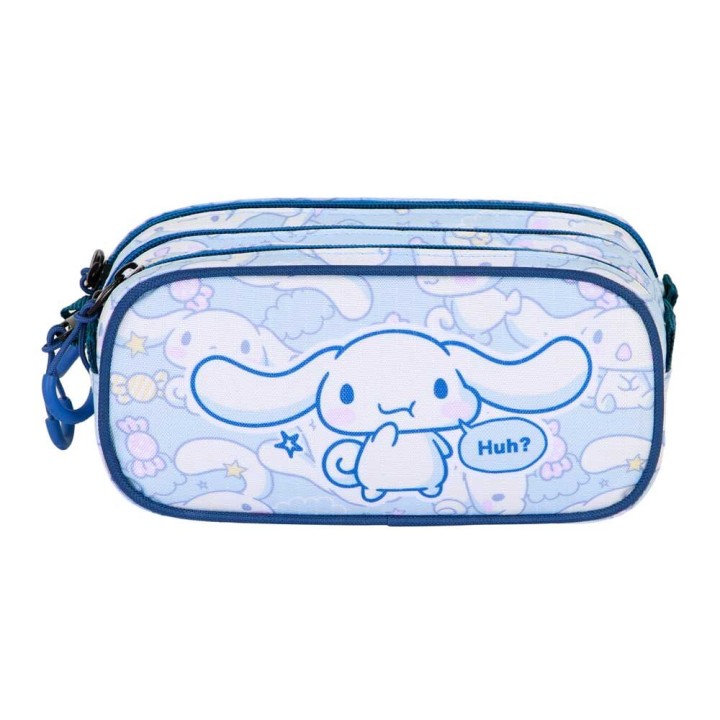 Portatodo Cinnamoroll Hello Kitty triple