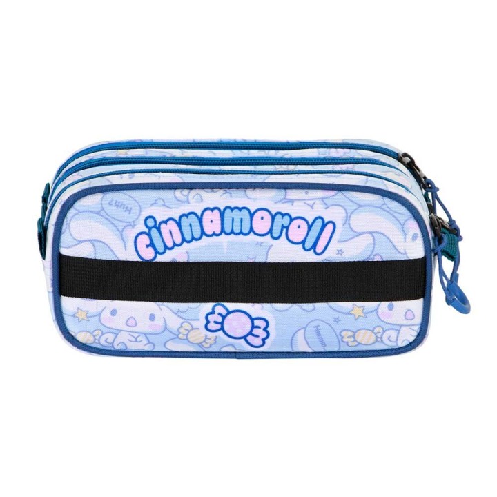 Portatodo Cinnamoroll Hello Kitty triple
