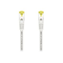 Cable AISENS RJ45 Cat.7 SFTP 1m Blanco (A146-0490)