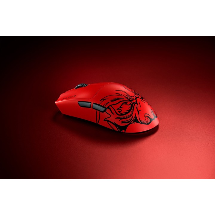 Razer Viper V3 Pro Faker Edition ratón Juego mano derecha RF Wireless + USB Type-C Óptico 35000 DPI