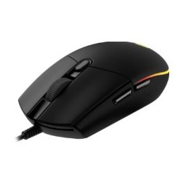 Ratón Gaming LOGITECH G203 USB-A Negro (910-005796)