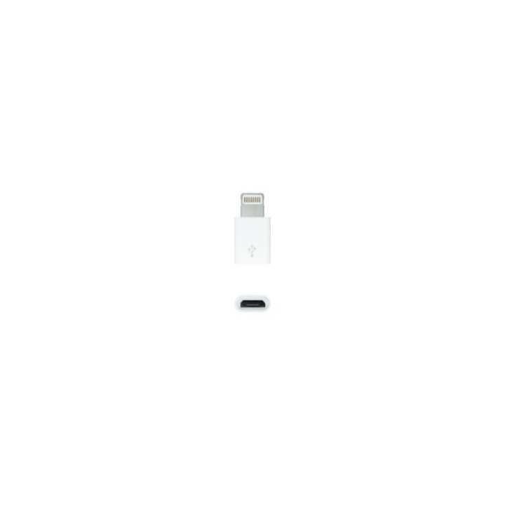Nanocable Lightning/M a mUSB/H Blanco (10.10.4100)