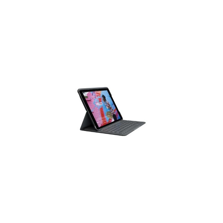 Funda+Teclado LOGITECH 10.2" iPad Grafito (920-009487)