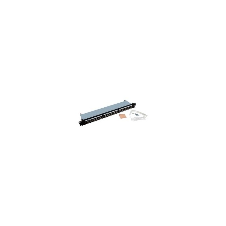 Patch Panel Aiten Data 24p Cat5 FTP 1U Negro(80.24.05F)