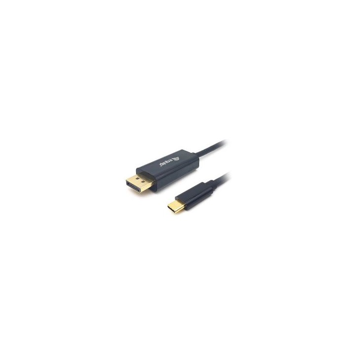 Cable EQUIP USB-C/M a DP/M 1m Negro (EQ133426)