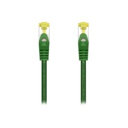 Cable AISENS RJ45 Cat.7 SFTP AWG26 1m Verde (A146-0482)