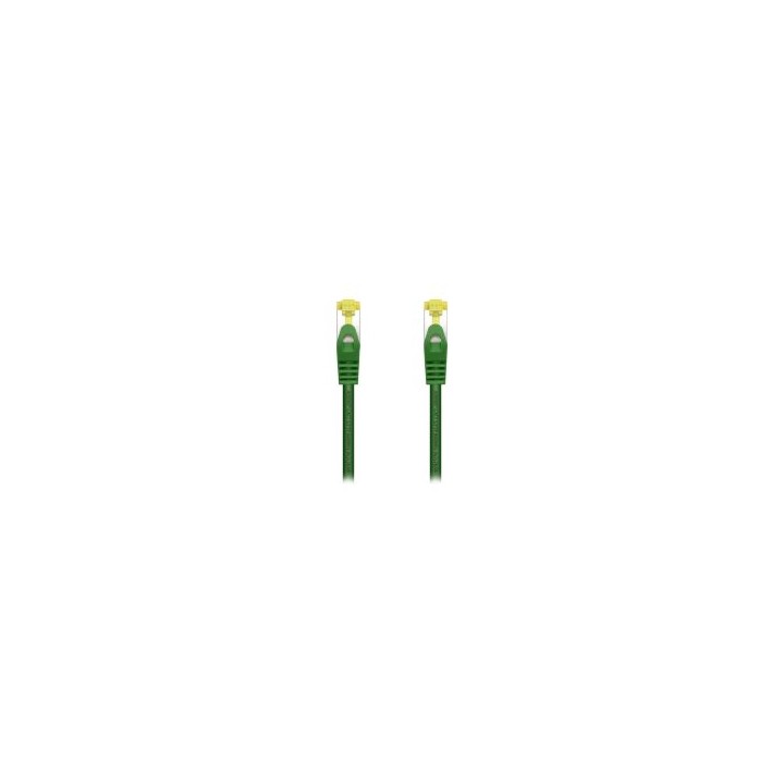 Cable AISENS RJ45 Cat.7 SFTP AWG26 1m Verde (A146-0482)
