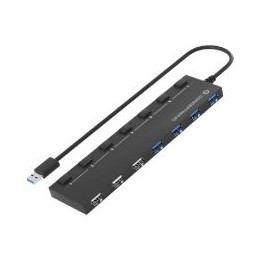 Hub CONCEPTRONIC USB-A a 2xUSB 2.0 4xUSB-A (HUBBIES09B)