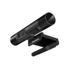 WebCam AverMedia FHD USB Micrófono Negra (61PW313D00AE)