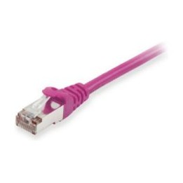 Cable EQUIP RJ45 Cat.6 S/FTP 2m Púrpura (EQ605551)