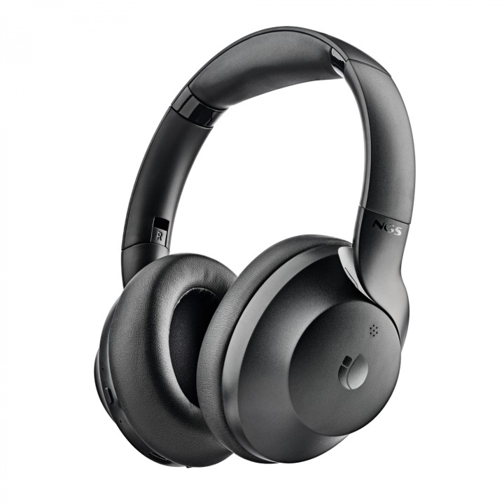 NGS ARTICA SHAKE Auriculares Inalámbrico Diadema Llamadas/Música USB Tipo C Bluetooth Negro