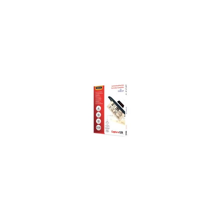 Funda Plastificar Fellowes A3 125 Micras 100U (6003401)