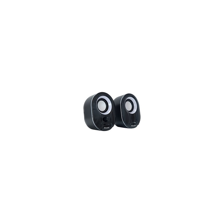 Altavoces EQUIP Life 2.0 6W 3.5mm USB N/B (EQ245333)