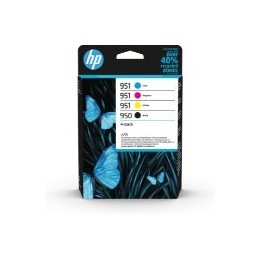 Tinta HP 950/951 Negro/Tricolor 1000 páginas (6ZC65AE)