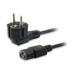 Cable Alimentación EQUIP Schuko/M a C13/H 3m (EQ112121)