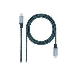 Nanocable USB-C/M a USB-C/M 1m N/G (10.01.4101-COMB)