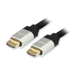 Cable EQUIP HDMI/M a HDMI/M 5m Plata/Negro (EQ119383)