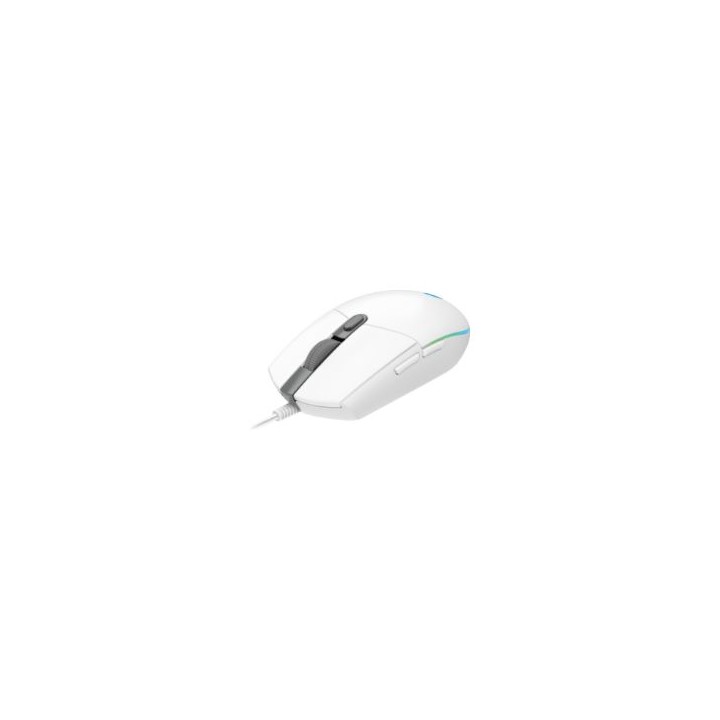Ratón Gaming LOGITECH G102 USB-A Blanco (910-005824)
