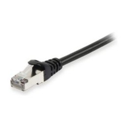 Cable EQUIP RJ45 Cat.6 S/FTP AWG26 1m Negro (EQ605590)