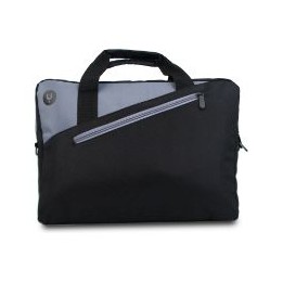Maletin NGS Monray 14" Nylon Negro/Gris (GINGERBLACK14)