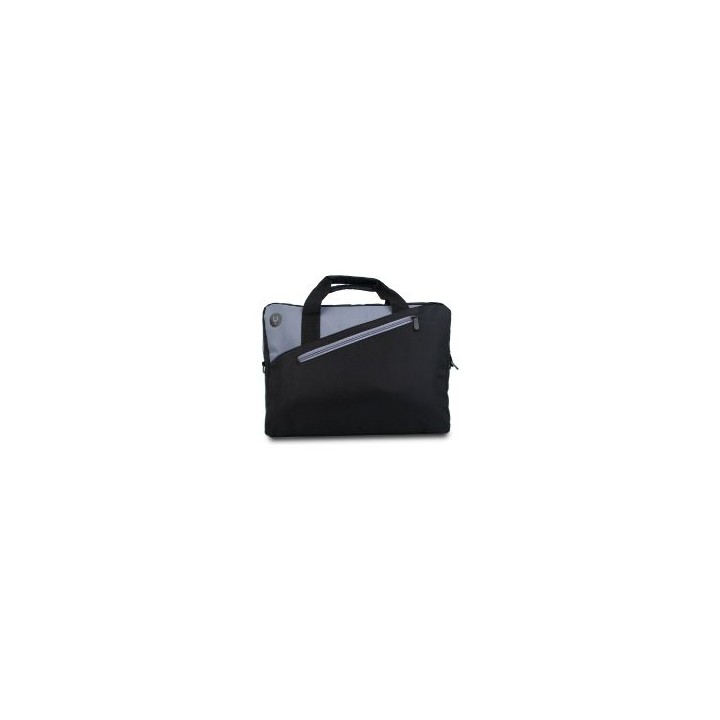 Maletin NGS Monray 14" Nylon Negro/Gris (GINGERBLACK14)
