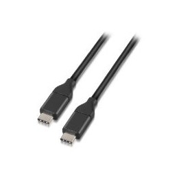 Cable AISENS USB-C/M a USB-C/M 1m Negro (A107-0061)