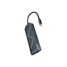 Hub Nanocable USB-C a USB-A/C HDMI RJ45 (10.16.0801)