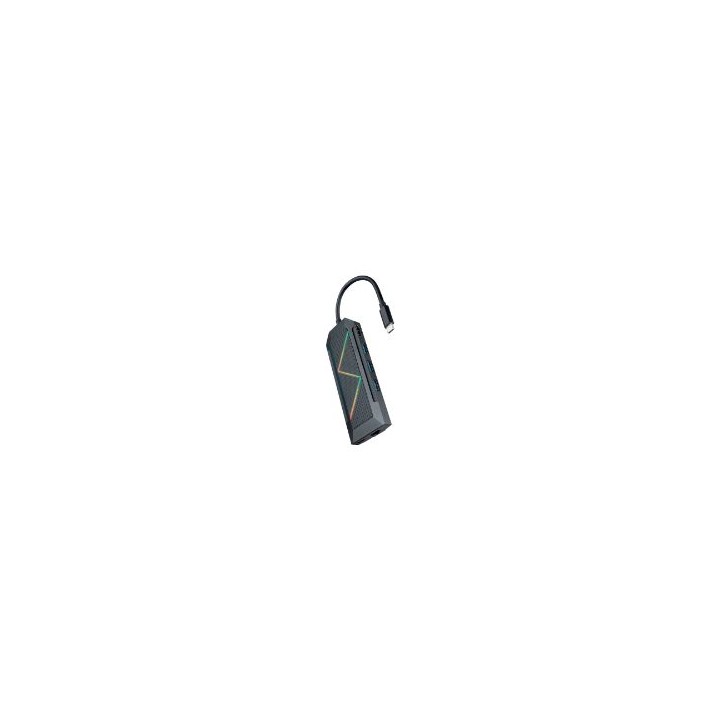 Hub Nanocable USB-C a USB-A/C HDMI RJ45 (10.16.0801)