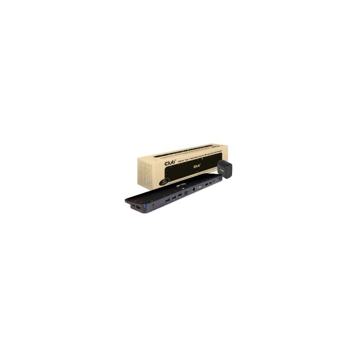 Docking Club 3D 15en1 USB-C 65W Negro (CSV-1564W65)
