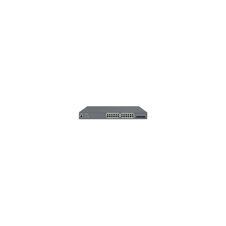 Switch EnGenius 24xRJ45 GbE 4xSFP+ PoE 1U (ECS1528FP)