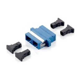 Adaptador Fibra Óptica EQUIP Dúplex 12 Un (EQ156131)