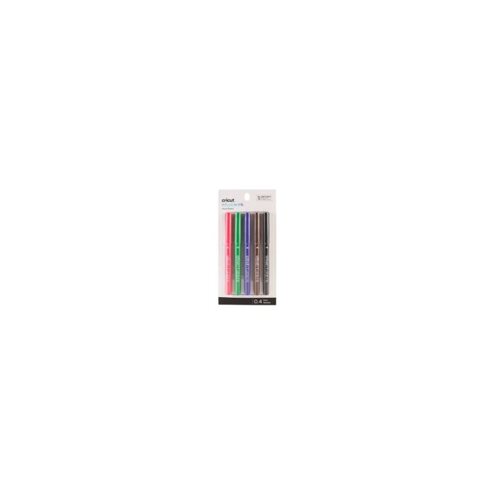Rotuladores Infusibles CRICUT 0.4mm Pack 5(CRC-2006257)