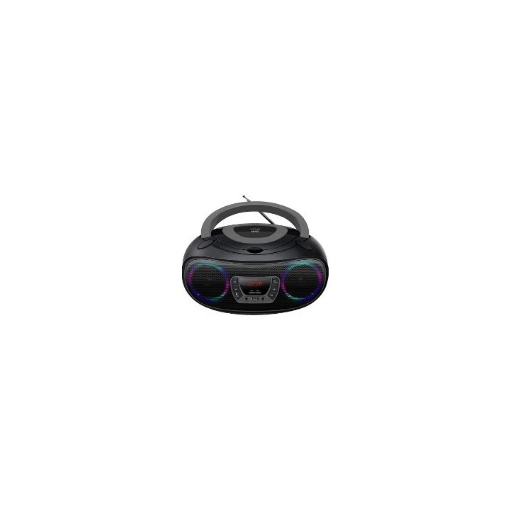 Reproductor CD DENVER BT MP3 FM Usb Gris(TCL-212BT GREY