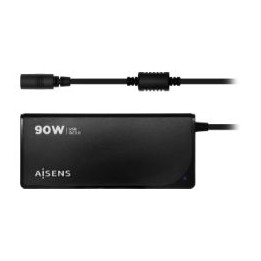 Cargador AISENS 65W 9 DC USB-A Negro (ASLC-65WAUTO-BK)