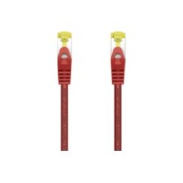 Cable AISENS RJ45 Cat.7 SFTP AWG26 2m Rojo (A146-0471)