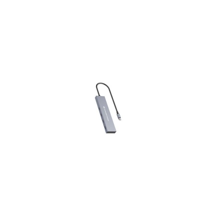 Hub CONCEPTRONIC 4xUSB-C/USB-C PD 100W (HUBBIES14G)