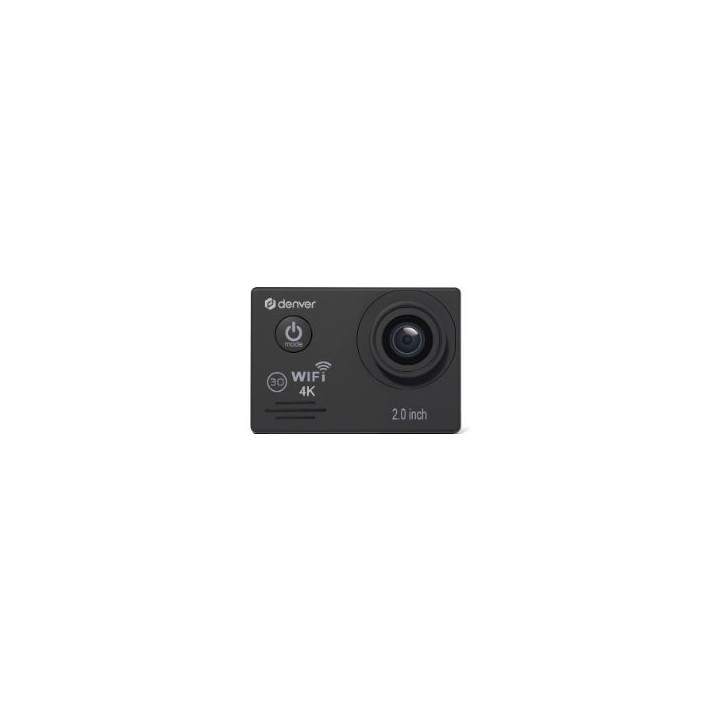 SportCam DENVER 4K 8mp LCD 2" WiFi Negra (ACK-8064)