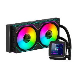 Ref. Líq. Abysm Oceanic LCD 240 ARGB Negra (AB324011)