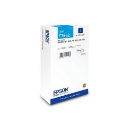 Tinta Epson T7562 L Cian 14ml 1500 páginas (C13T75624N)