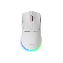 Ratón Mars Gaming RF Wireless BT 14400dpi Blanco(MMT3W)