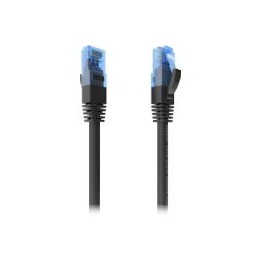 Cable AISENS RJ45 Cat.6 UTP CCA 20m Negro (A135-0852)